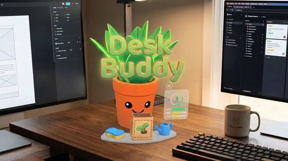 Desk Buddy for Apple Vision Pro, third place at the Vision Hack hackathon