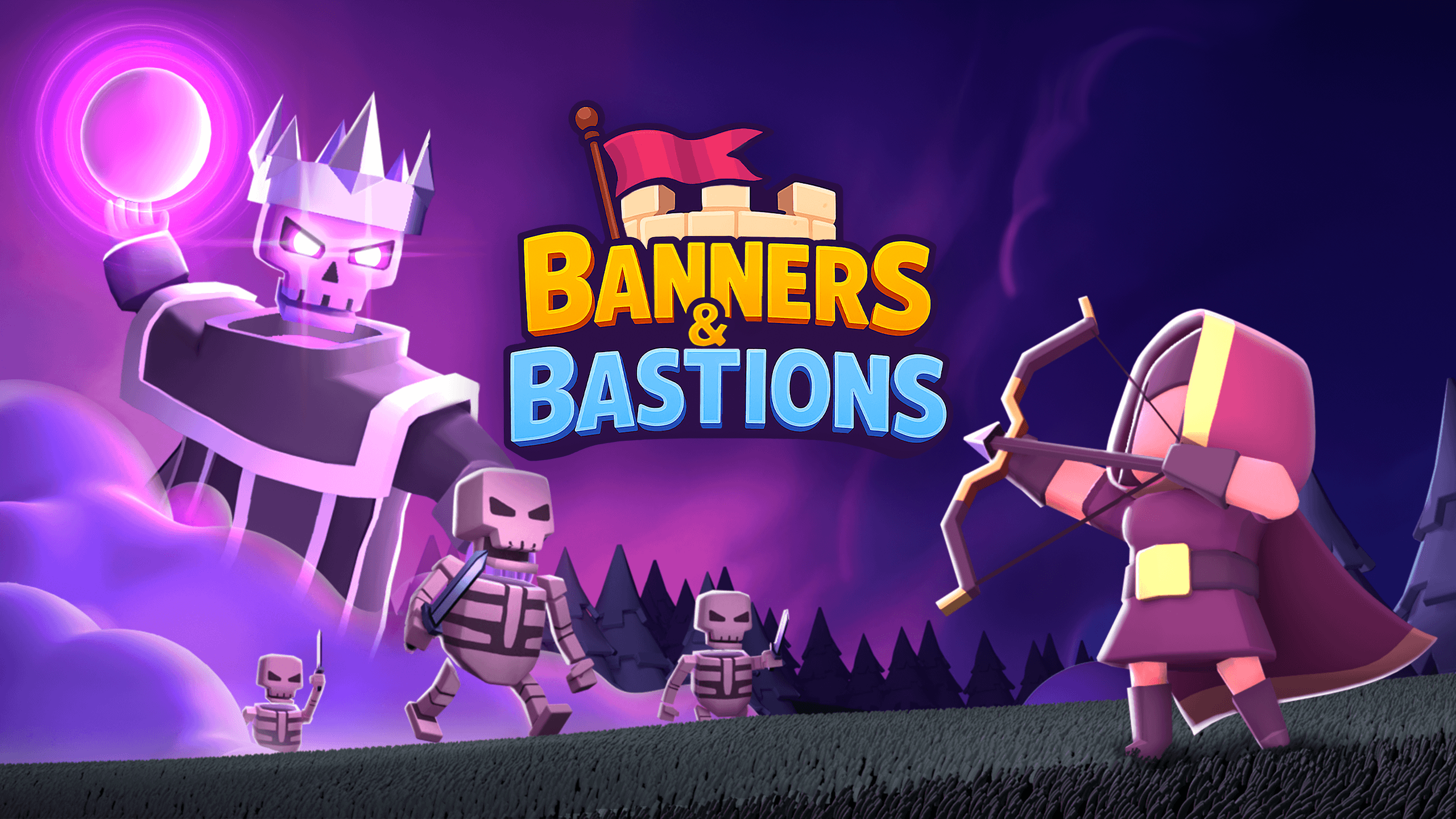 Banners & Bastions, a mixed reality, hand-tracking game, on Meta Quest Store.